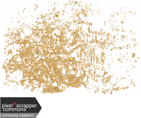 Gold Paint Splatter Png - Gold Splatter Png (456x456), Png Download