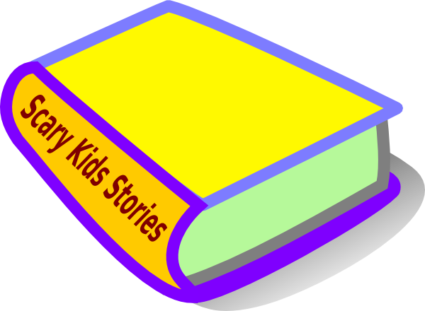 Scary Kids Stories Clip Art - Classroom Objects Clipart (600x440), Png Download