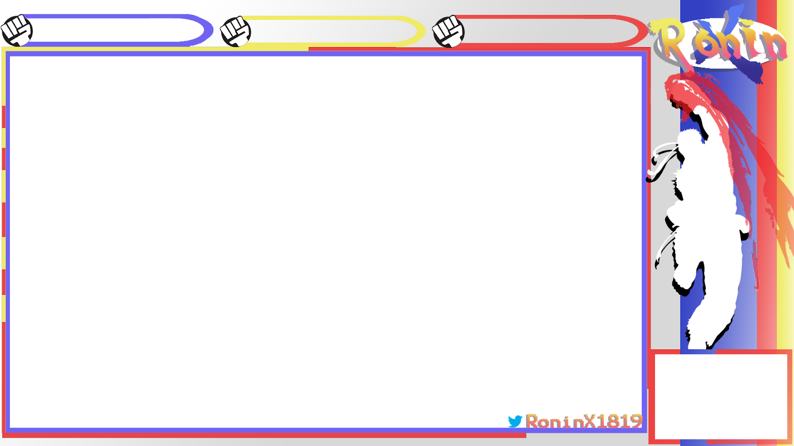 Streetfighter - Streetfighter Overlay (1600x900), Png Download