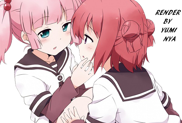 Girls De Anime Yuri (600x405), Png Download