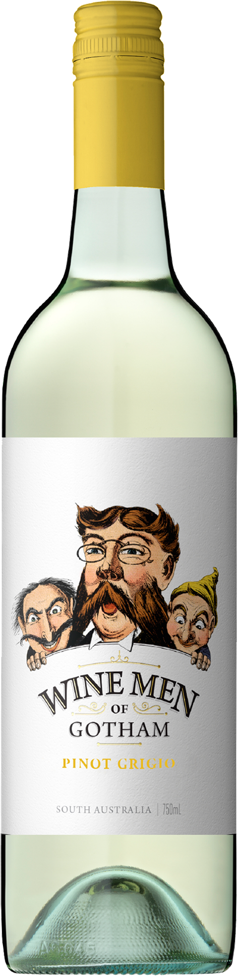 Wine Men Of Gotham Pinot Grigio 2016 (1600x2000), Png Download