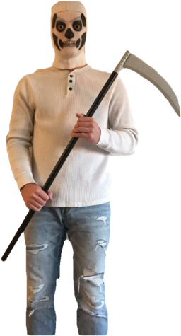 Battle Royale Rare Scythe Pickaxe - Scythe (375x500), Png Download