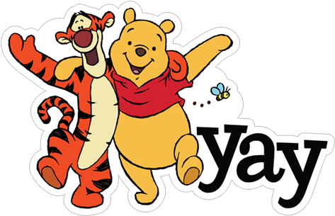 Viber Sticker «pooh And Friends» - Best Friend Is Someone Who You Can Talk To (490x317), Png Download