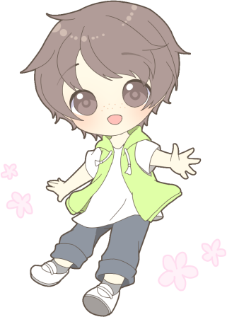 Hinata - Cartoon (321x448), Png Download