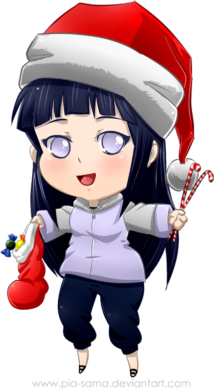 Photo - Naruto Christmas Chibi (530x847), Png Download