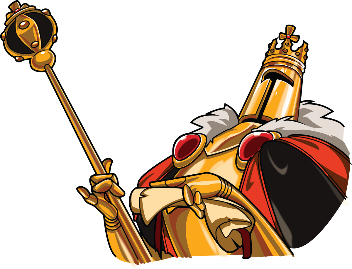 Yacht Club Games Will Be Returning To Pax With Shovel - King Knight Shovel Knight (1091x835), Png Download