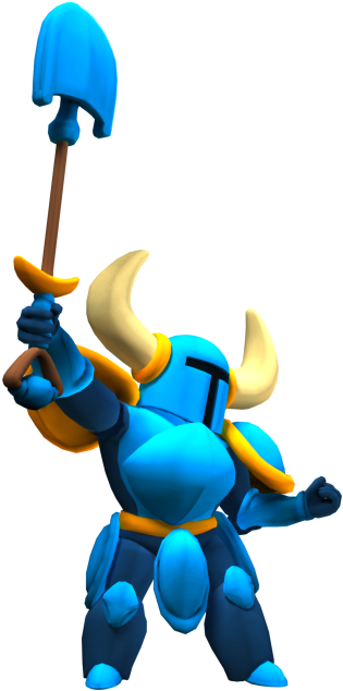 Shovel Knight - Shovel Knight Yooka Laylee (360x640), Png Download
