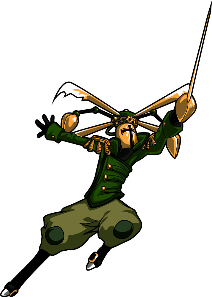 Propellerknight-point - Helicopter Knight Shovel Knight (715x1000), Png Download