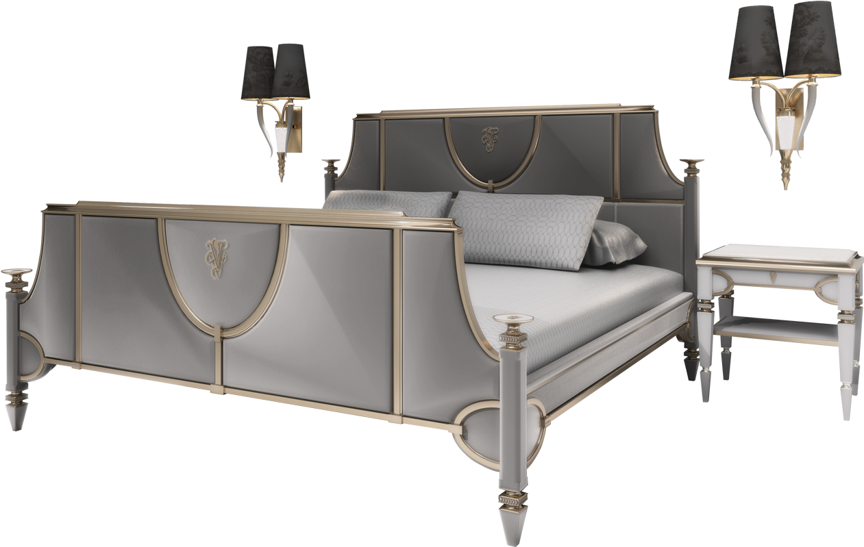 Wotton Bed - Visionnaire Wotton Bed (1600x850), Png Download
