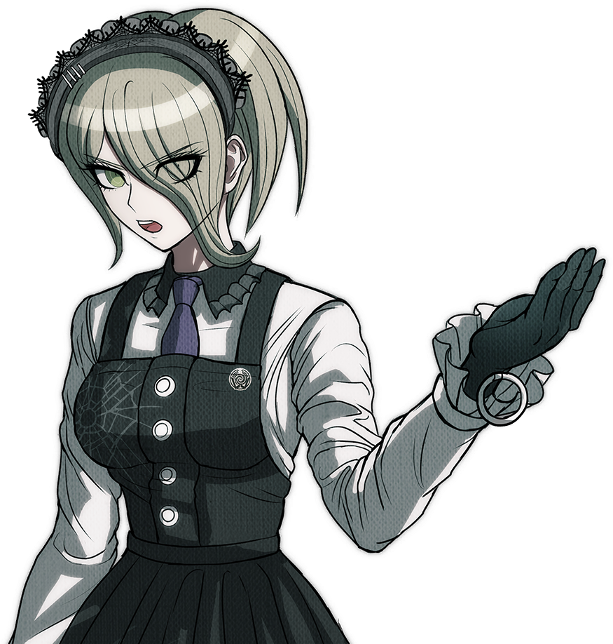 Danganronpa V3 Bonus Mode Kirumi Tojo Sprite - Kirumi Tojo Sprites Transparent (875x918), Png Download
