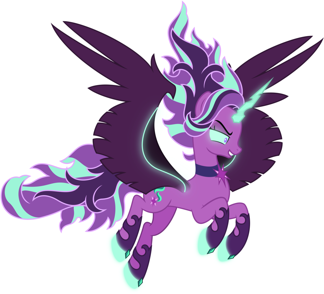 Absurd Res Alicorn Alicornified Alternate Universe - My Little Pony Midnight Glimmer (1126x1024), Png Download