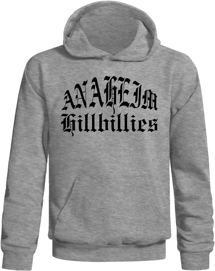 Anaheim Hillbillies Pullover Sweatshirt - Anaheim Hillbillies Hoodie (1200x1200), Png Download