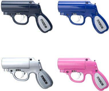Mace Pepper Gun Color Choices - Kimber Pepper Spray Gun (400x400), Png Download