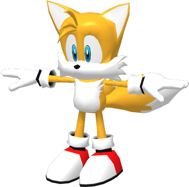 Tails Gamecube - Sonic Heroes Tails (750x650), Png Download
