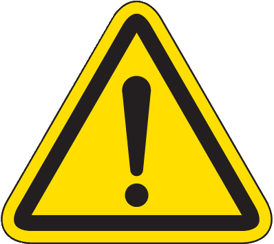 Caution-icon - Warning Sign Electric Shock (400x400), Png Download
