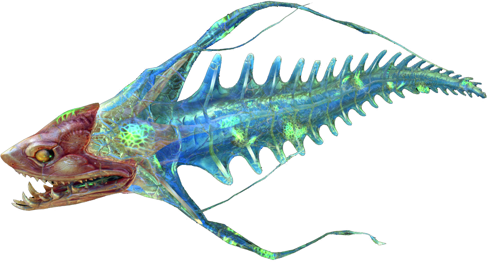 Infected River Prowler - Subnautica River Prowler (1920x1080), Png Download