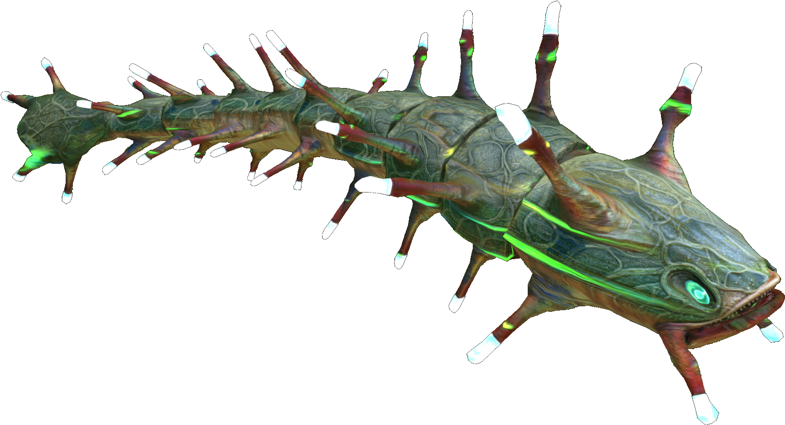 Infected Shocker - Subnautica Infected Ampeel (1920x1080), Png Download