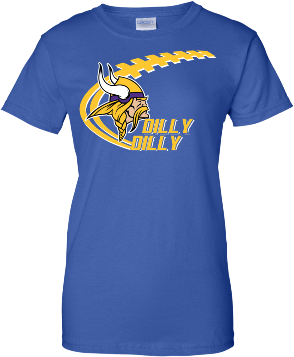Image 662 Minnesota Vikings Dilly Dilly T Shirts, Hoodies, - T Shirt Adidas Pharrell Williams (1155x1155), Png Download
