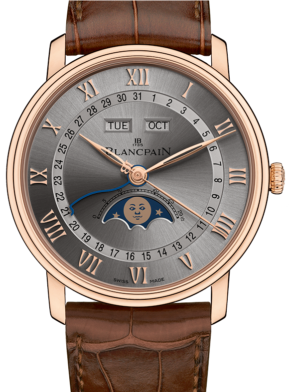 Villeret - Blancpain 6654 1113 55b (984x786), Png Download
