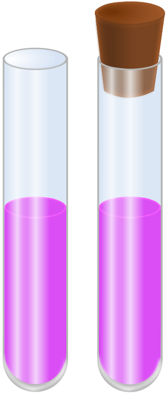 Glass Tube - Tube Glass (338x800), Png Download