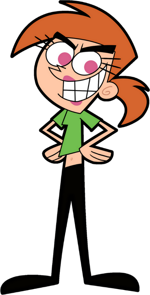 Vicky - Fairly Odd Parents Sister (575x1130), Png Download