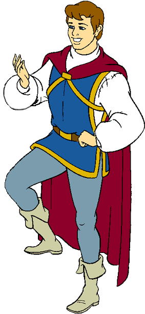Snow White Prince Clipart - Snow White's Prince Png (294x616), Png Download