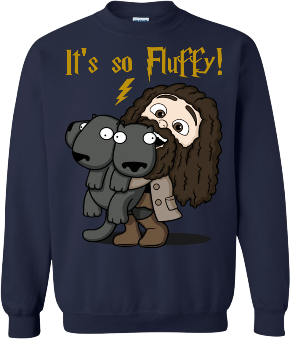 Rubeus Hagrid It's So Fluffy Shirt, Hoodie, Tank - Hagrid Shirt Its So Fluffy (1155x1155), Png Download