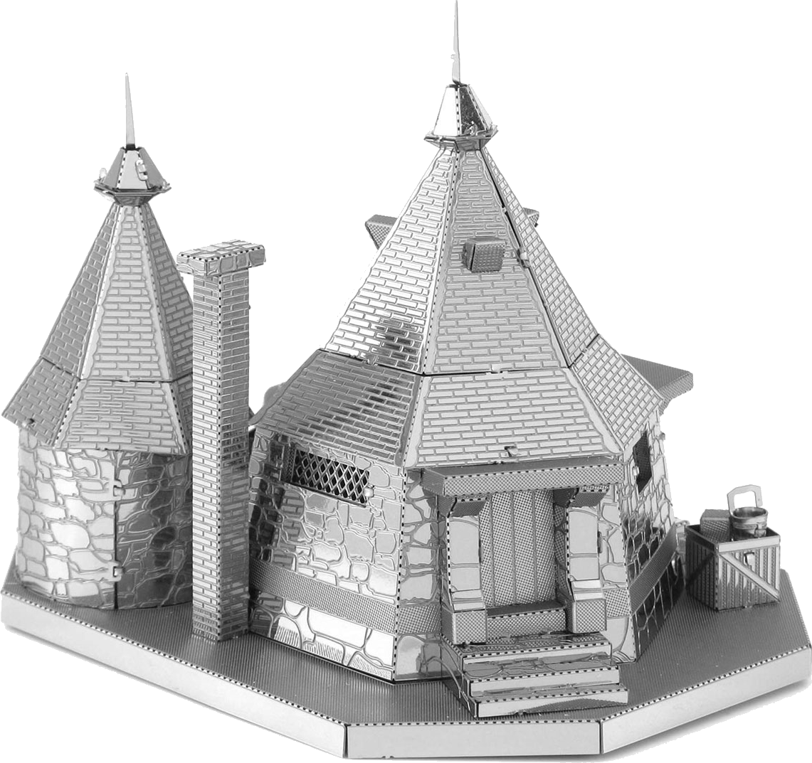 $295$251 Mxn - Metal Earth Hagrid's Hut (1141x1073), Png Download