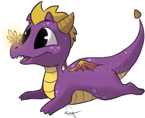 Day - Spyro (500x415), Png Download
