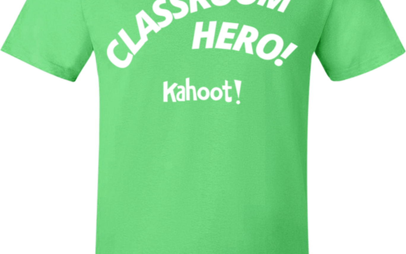 Kahoot Classroom Hero T Shirt Kahoot Shop - Benetton Print Tshirt (1368x855), Png Download