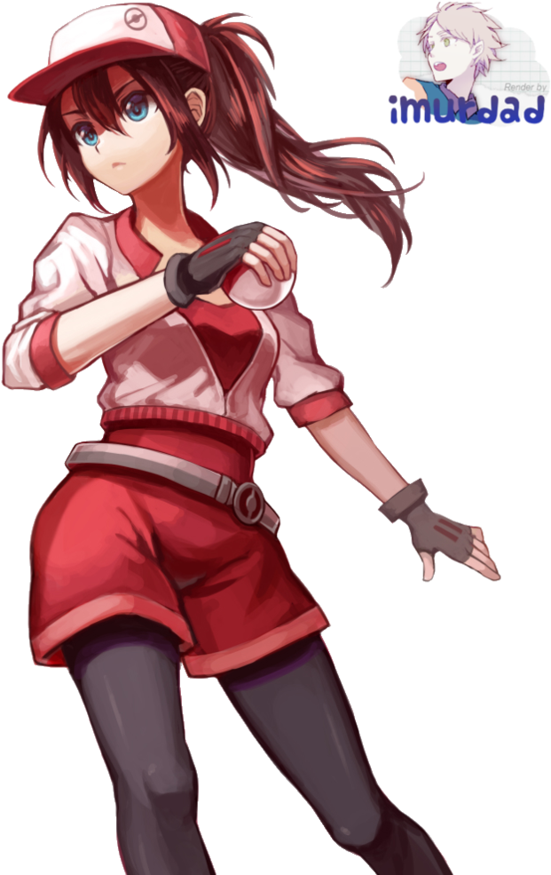 Render Pokemon Go 2 By Imurdad-dae8scb - Pokemon Female Protagonist (801x996), Png Download
