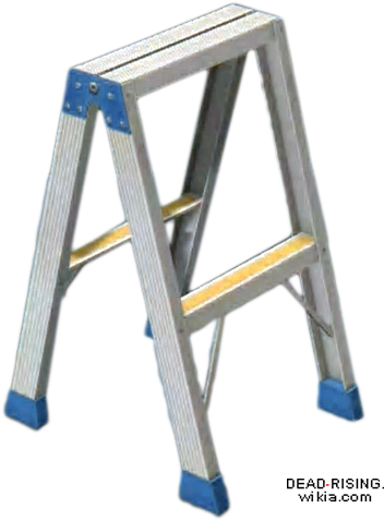 Dead Rising Step Ladder - Dead Rising (368x476), Png Download