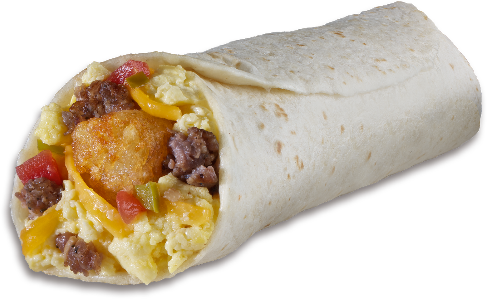 Breakfast Burrito Png (1560x958), Png Download
