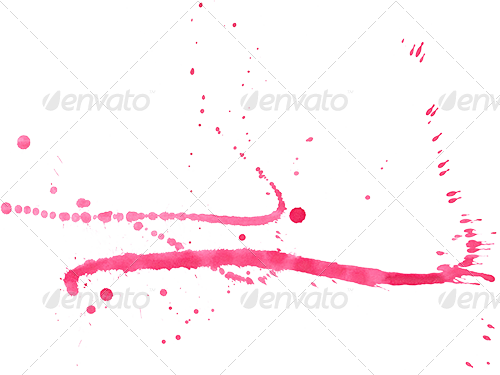 Watercolor Drops And Splatters Watercolor Drops And - Diagram (500x375), Png Download