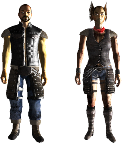 Fallout New Vegas, Soldiers - Fallout Nv Khan (600x480), Png Download