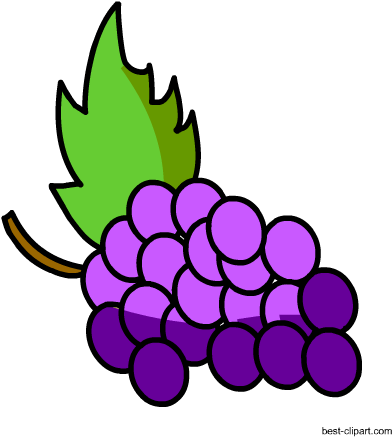 Free Grapes Clip Art - Grape (450x450), Png Download