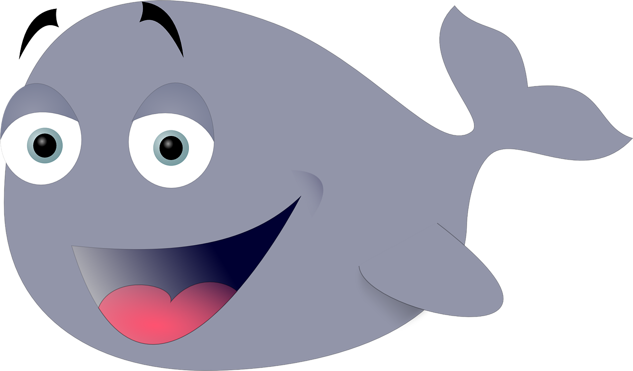 Cetacea Download Drawing Art Humpback Whale - Whale Clipart Funny (1278x750), Png Download