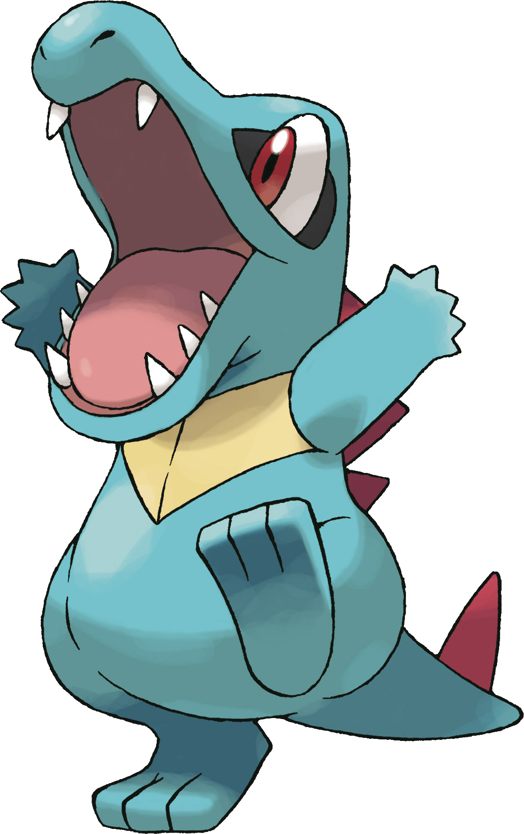 Totodile Pokemon - Pokemon Totodile (768x768), Png Download