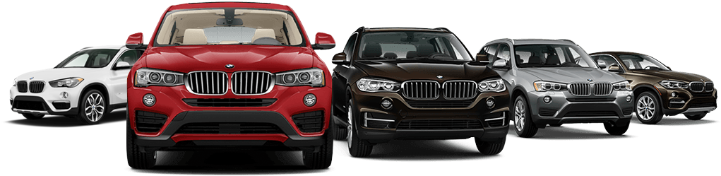 Bmw Model Lineup - Bmw Lineup 2017 (1037x248), Png Download