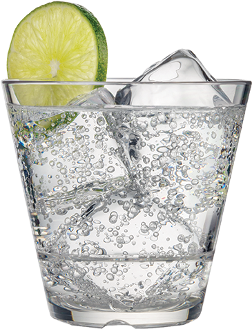 5oz Rocks With Tonic Water - Drinique Caliber Rocks 9.5 Oz. Old Fashioned Cocktail (500x500), Png Download