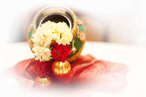 Welcome To Ramsmruti Lawns - Indian Wedding Kalash Png (484x323), Png Download