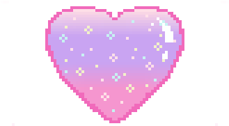 Pixel Art - Pink Transparent Heart Pixel Art (400x400), Png Download