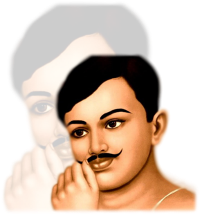 Bhagat Singh He Helped Organise Punjab Naujawan Bharat - Chandra Shekhar Azad (900x400), Png Download