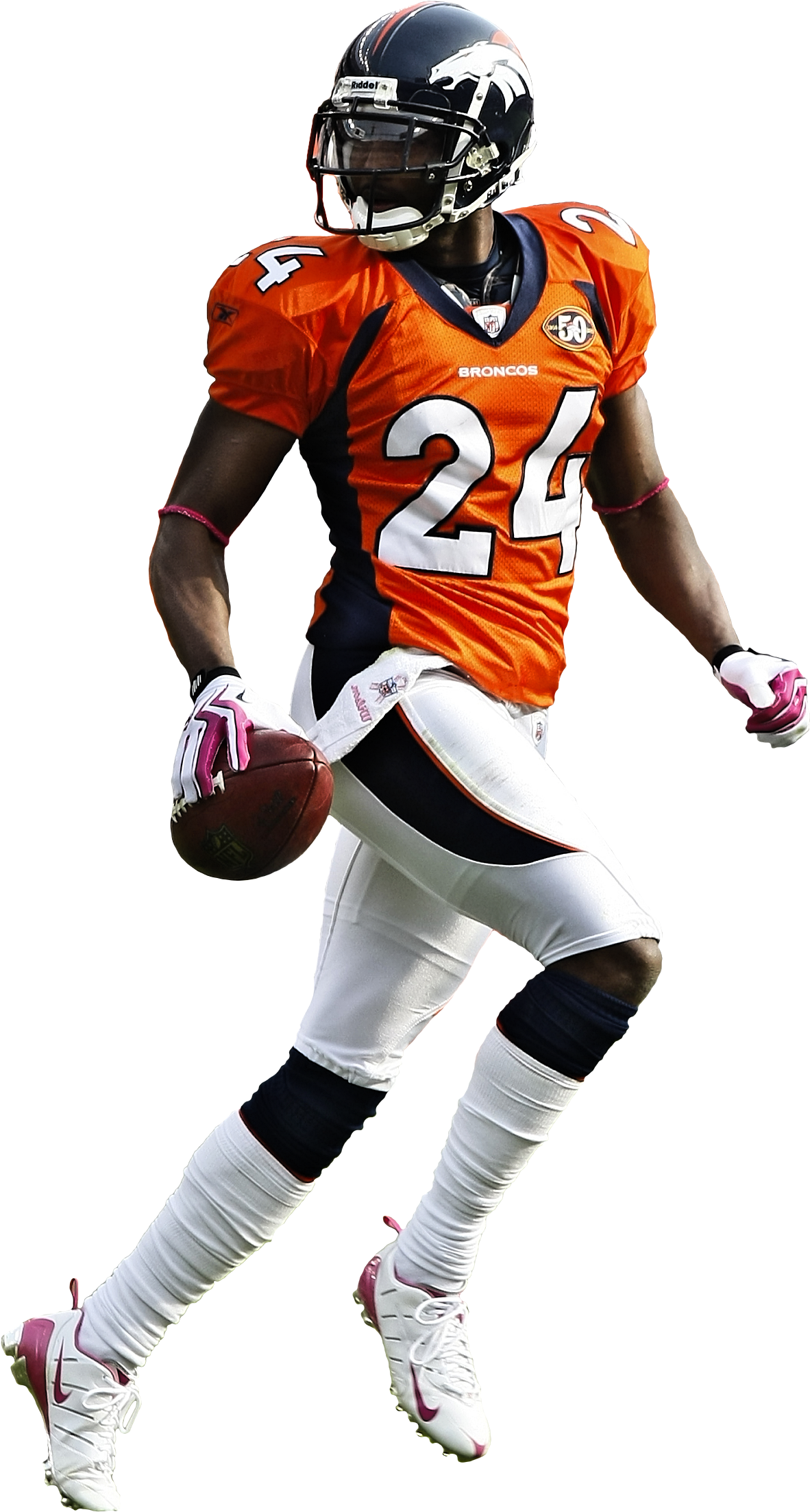 Nfl Denver Broncos You Could Say He Makes Me Smileobsessed - Denver Broncos Players Png (1238x2272), Png Download