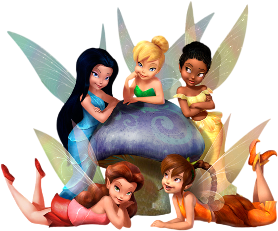 Share This Image - Tinkerbell Png (600x487), Png Download