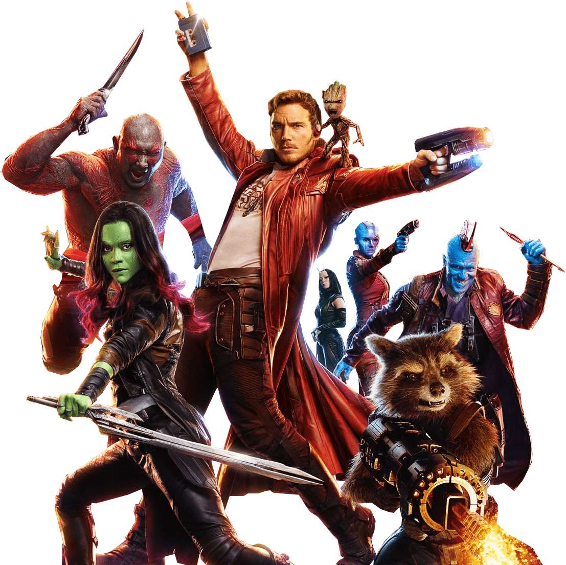 Download - Guardian Of The Galaxy Png (1382x1139), Png Download