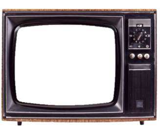 Grunge, Png, And Tv Image - Old Tvs (500x375), Png Download