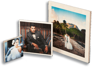 Image Of Various Sized Watercolor And Fine Art Prints - Bay Photo Wood Prints (400x300), Png Download