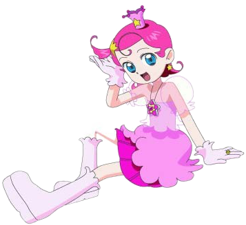 Cosmic Baton Girl Comet-san Comet Pose2 - Illustration (378x331), Png Download