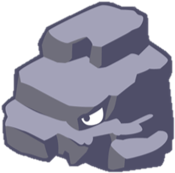 Boulder - Tree World Game Png (372x351), Png Download